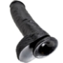 Imagen de King Cock - Dildo Realístico Negro 26.5 cm 