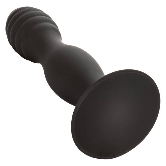 Imagen de Calexotics - Ribbed Anal Stud - Plug Anal - Negro 