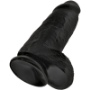 Imagen de King Cock - Pene Realistico Chubby 23 cm Negro 