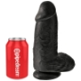 Imagen de King Cock - Pene Realistico Chubby 23 cm Negro 