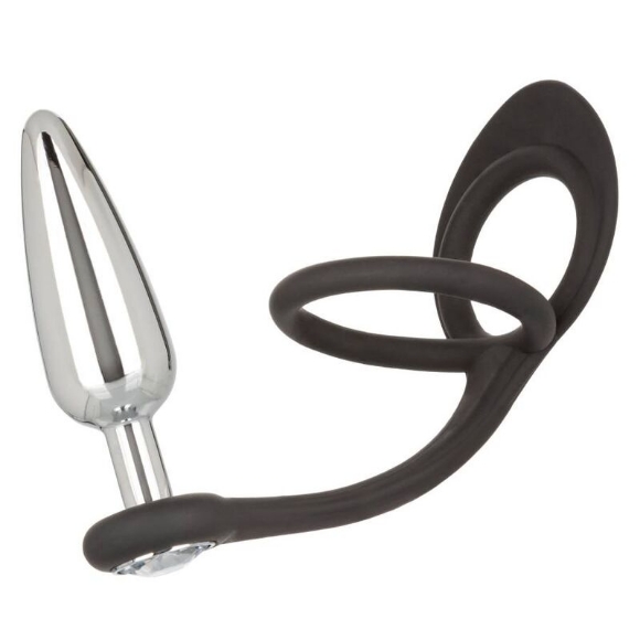 Imagen de Calexotics - Star Fucker Slim Plug - Anillo Con Plug Plateado 