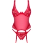 Imagen de Obsessive Corsets - Obsessive - Lacelove Corset Rojo Xs/s 