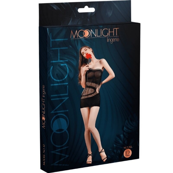 Imagen de Moonlight - Modelo 12 Vestido Negro Talla Unica 