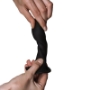 Imagen de Hitsens 5 - Dildo Silicona Doble Densidad Negro 