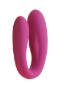 Imagen de s Pleasures Premium Line - Vibrador Para Parejas - Color Vino Tinto 