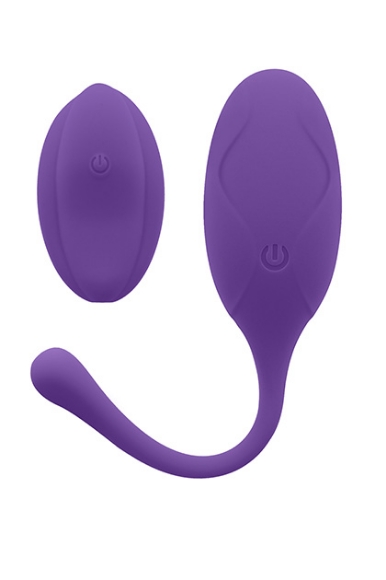 Imagen de s Placeres Terciopelo - Huevo Vibrador Morado 