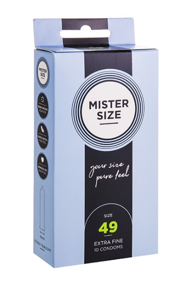 Imagen de Mister Size 49 (10 Pack) - Extra Fino 
