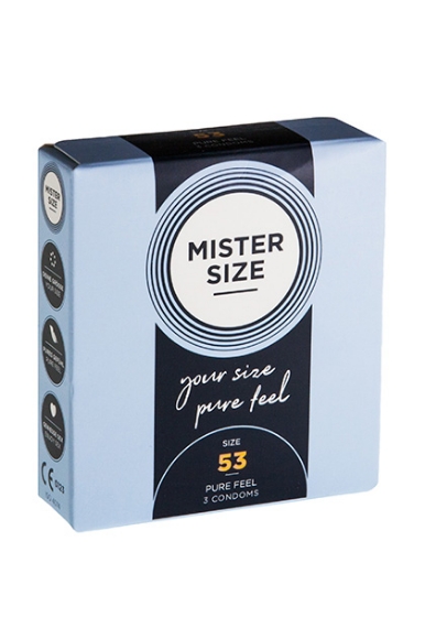 Imagen de Mister Size 53 (3 Pack) - Extra Fino 