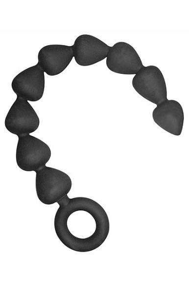 Imagen de Sex & Mischief - Silicone Anal Beads: Black 