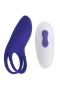 Imagen de Anillo Vibrador Doble Control Remoto - Morado 