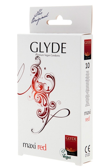 Imagen de Glyde - Ultra Maxi Red 10 Uds 