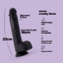 Imagen de Crushious - Dildo de Silicona Liquida Inviktus 8 Crushious Negro 