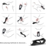 Imagen de Armony For Him - Armony - Veyron Anillo Vibrador Doble Pinza Control Remoto Negro 