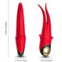 Imagen de Vibrador Pinza Rojo Armony Shadow 