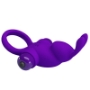 Imagen de Anillo Vibrador Conejo Para Pene Morado - Pretty Love Male 