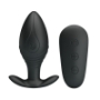 Imagen de Pretty Love Bottom - Pretty Love - Regina Plug Anal Vibrador Recargable Negro 