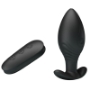 Imagen de Pretty Love Bottom - Pretty Love - Regina Plug Anal Vibrador Recargable Negro 