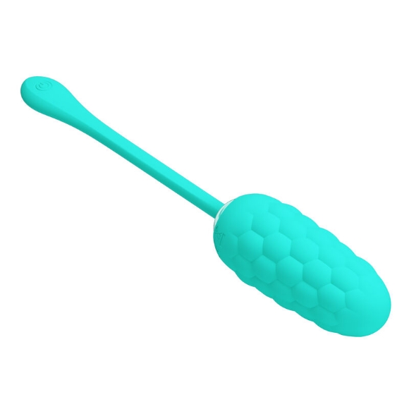 Imagen de Pretty Love Smart - Huevo Vibrador Con Textura Marina Recargable Verde Agua 