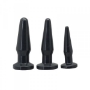 Imagen de Toyz4lovers - Conjunto de 3 Plugs Anales Timeless Anal Plugs Negros 