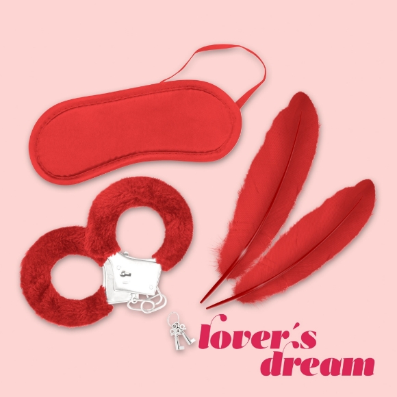 Imagen de Crushious - Kit de Esclavitud Lover?s Dream Crushious Rojo 