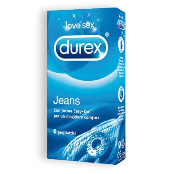 Imagen de Durex - Preservativos Durex Jeans 6 Unidades 