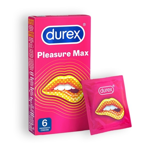 Imagen de Durex - Preservativos Durex Pleasuremax 6 Unidades 