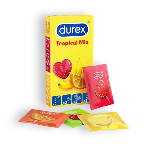 Imagen de Durex - Preservativos Durex Tropical 6 Unidades 