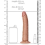 Imagen de Dildo Realrock Slim Con Ventosa - 20,5 cm 