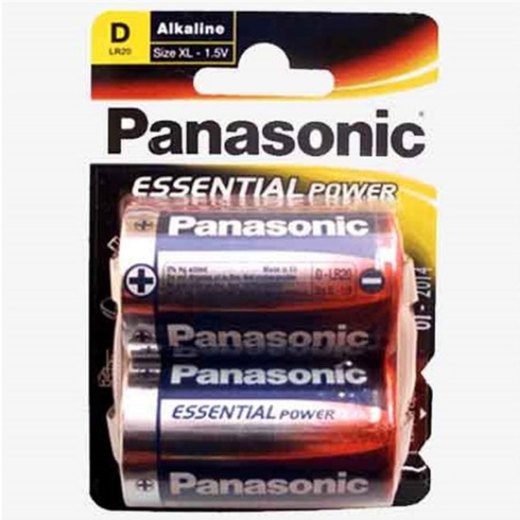 Imagen de Panasonic - Pila Lr20 Panasonic Alcalina 