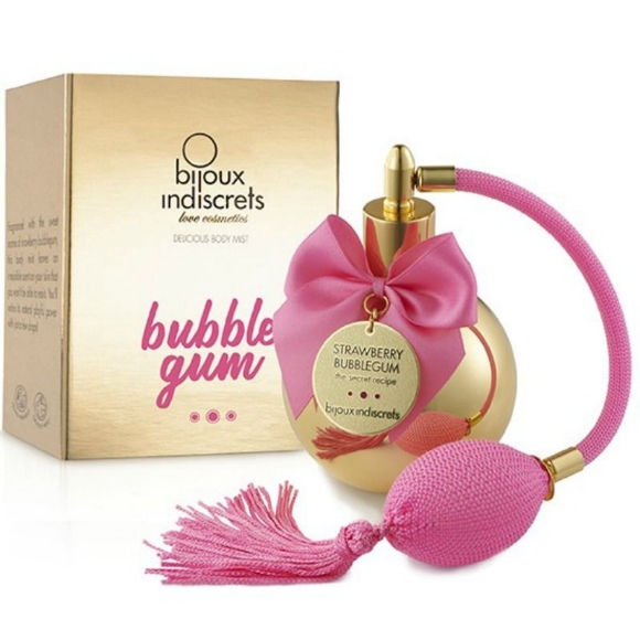 Imagen de Bijoux Love Cosmetiques - Bijoux - Bubble Gum Bruma Corporal Chicle Fresa 100 ml 