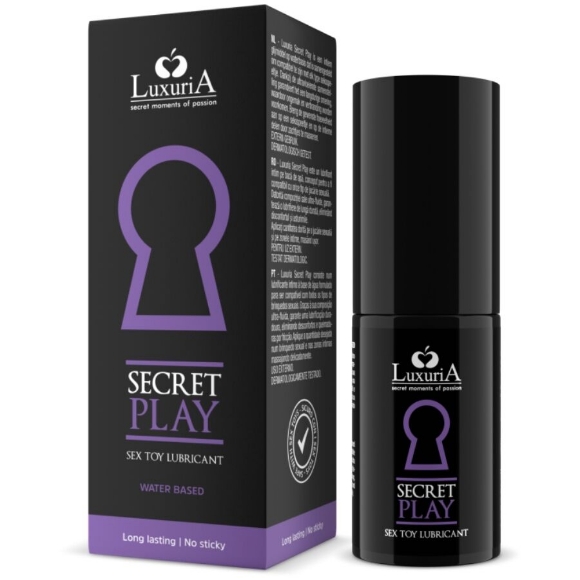 Imagen de Intimateline Luxuria - Lubricante Para Juguetes Secret Play 30 ml 