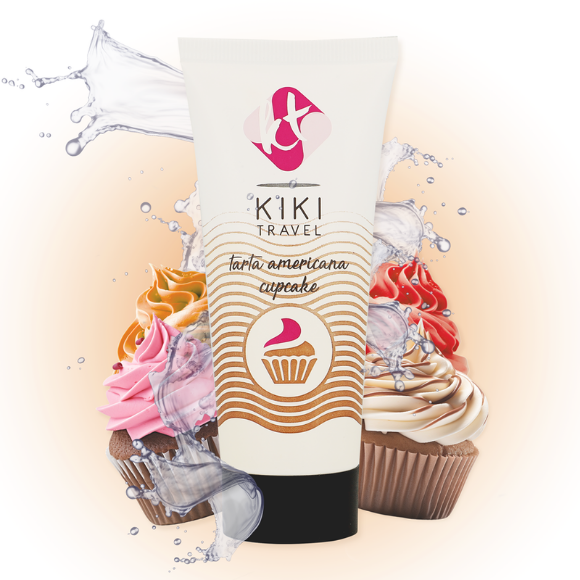 Imagen de Kikï¿½ Travel - Kikã Travel - Gel Deslizante Sabor a Tarta Americana Cupcake 50 ml 