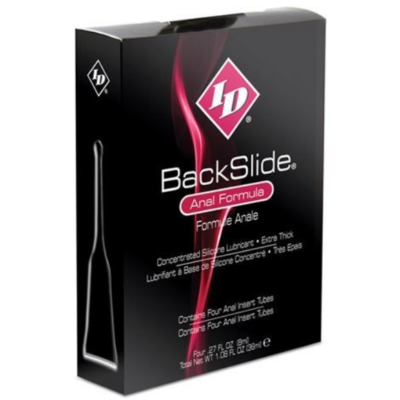 Imagen de id Back Slide - id Backslide - Anal Formula 4 Tubos Anales 8ml 