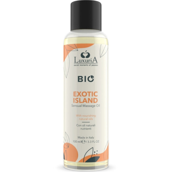 Imagen de Intimateline Luxuria - Bio Aceite Masaje Exotic Island 100 ml 