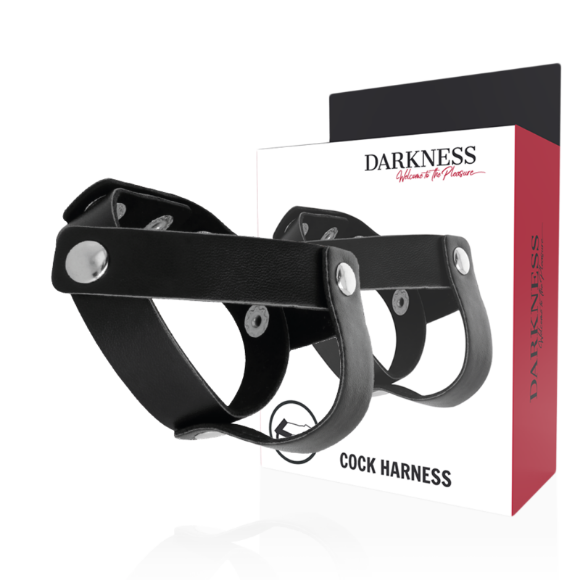 Imagen de Darkness Sensations - Anillo de Piel Para Pene y Testículos 