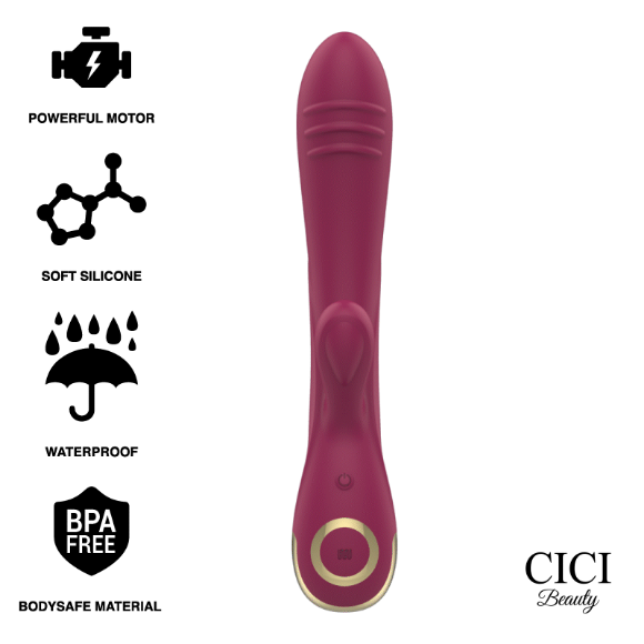 Imagen de Cici Beauty - Premium Silicone Rabbit Vibrator 