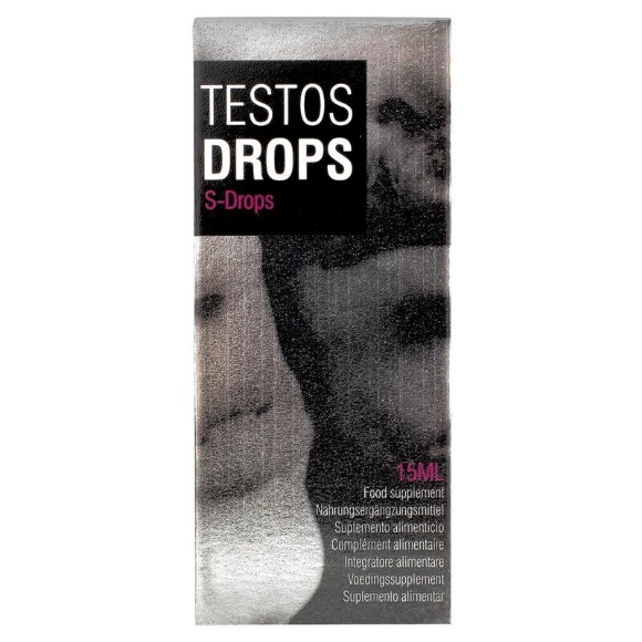 Imagen de Cobeco Pharma - Cobeco - Testos Drops Bebida Afrodisiaca Para Hombre 15 ml 