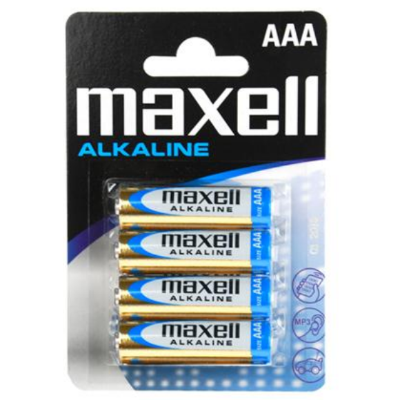 Imagen de Maxell - Batería Alcalina Aaa Lr03 Blister*4 eu 