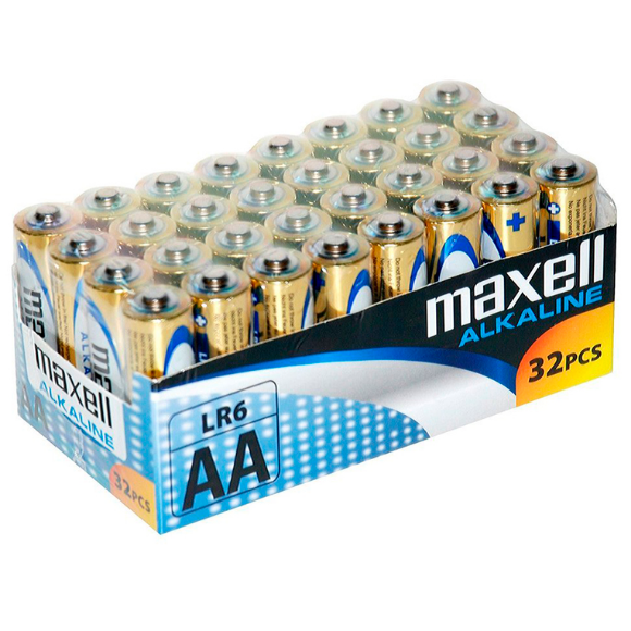 Imagen de Maxell - Maxell - Pila Alcalina aa Lr6 Pack*32 Pilas 