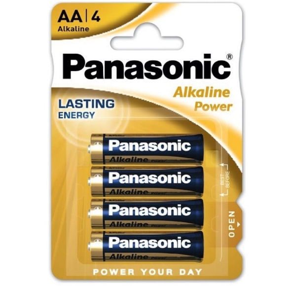 Imagen de Panasonic - Bronce Pila Alcalina aa Lr6 Blister*4 