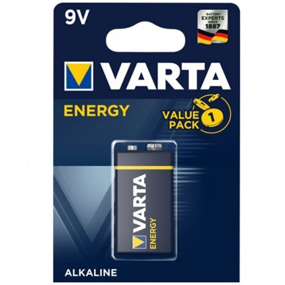 Imagen de Varta - Energy Pila Alcalina 9v Lr61 Blister*1 
