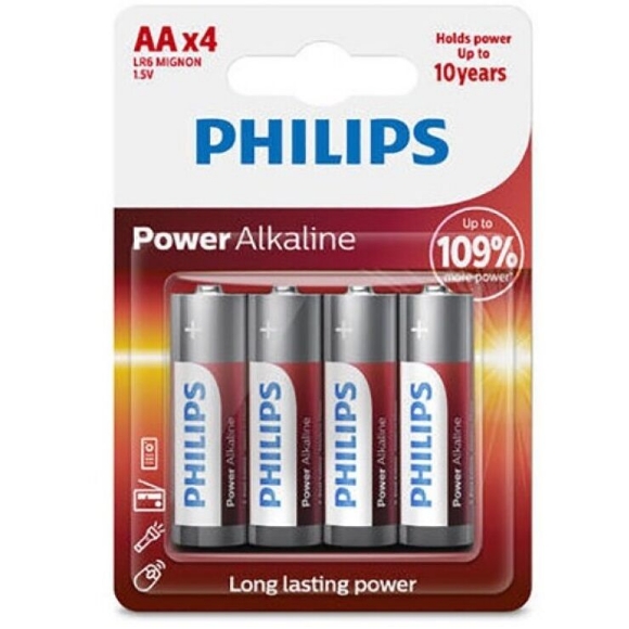 Imagen de Philips - Pila aa Lr6 Blister*4 