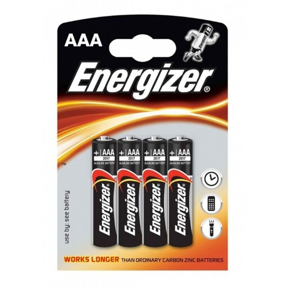 Imagen de Energizer - Alkaline Power Aaa Lr03 Battery Blister*4 