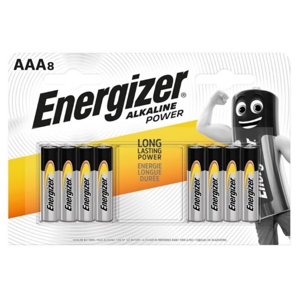 Imagen de Energizer - Energizer - Alkaline Power Pila Alcalina Aaa Lr03 Blister*8 