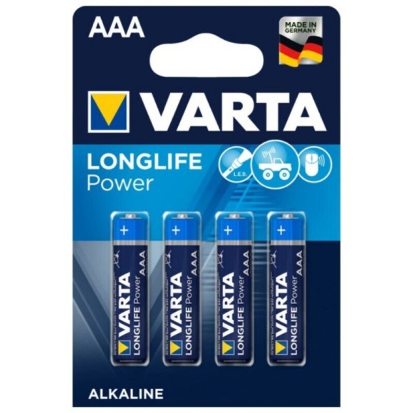 Imagen de Varta - Varta - Longlife Power Pila Alcalina Aaa Lr03 Blister*4 