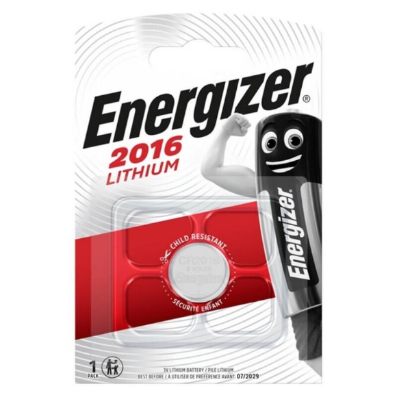 Imagen de Energizer - Pila Botón Litio Cr2016 3v Blister*1 