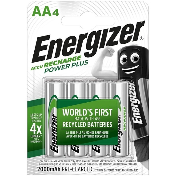 Imagen de Energizer - Pilas Recargables Aa4 Blister 4 