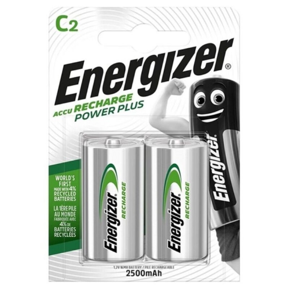 Imagen de Energizer - Pila Recargable Hr14 c 2500mah Blister*2 