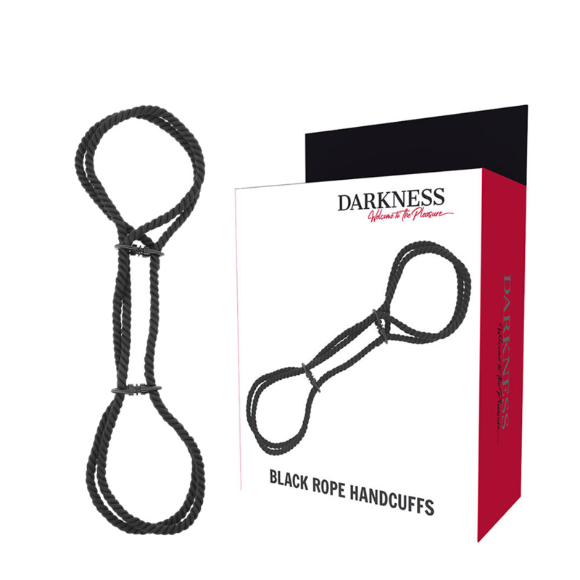 Imagen de Darkness Bondage - Darkness - Esposas Manos o Tobillos Cuerda 100% Algodon 