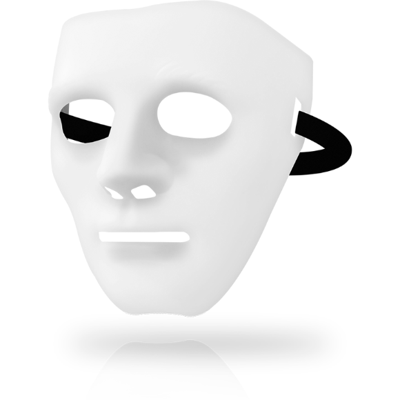 Imagen de Ohmama Masks - Máscara Blanca Talla Única 